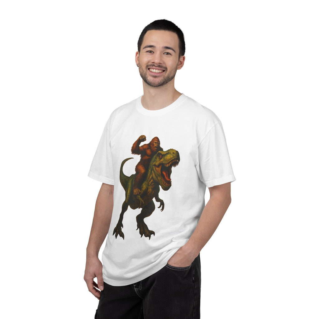 Dinosaur Rider Unisex T-Shirt, Fun Tee for Dinosaurs Lovers, Unique Gift  Adults, Great for Birthdays and Casual Wear