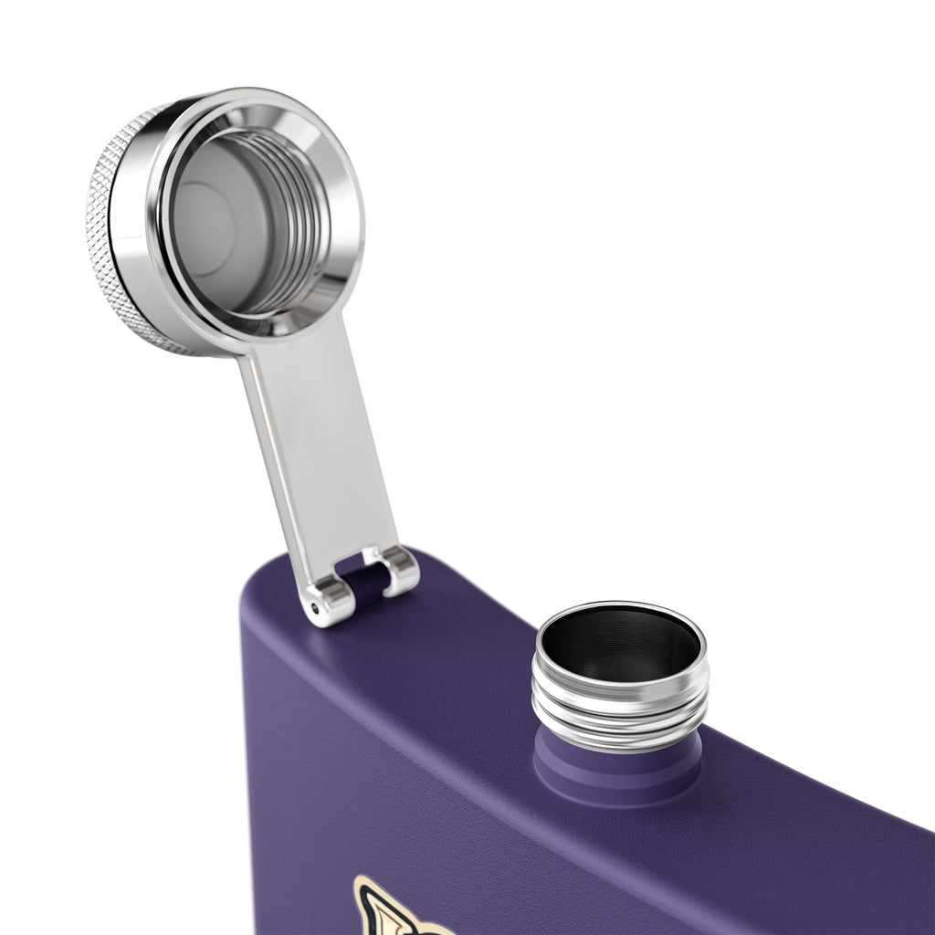 Flask — "I  Hot Dads" 6oz Stainless Steel Pocket Flask