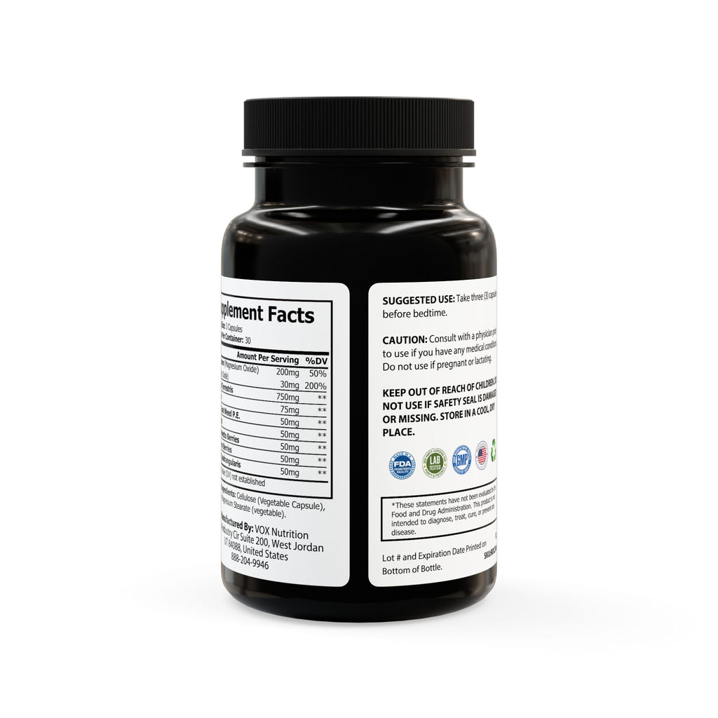 Outlaw Vitality Male Blend Complex Magnesium Zinc Supplement (90 Capsules)