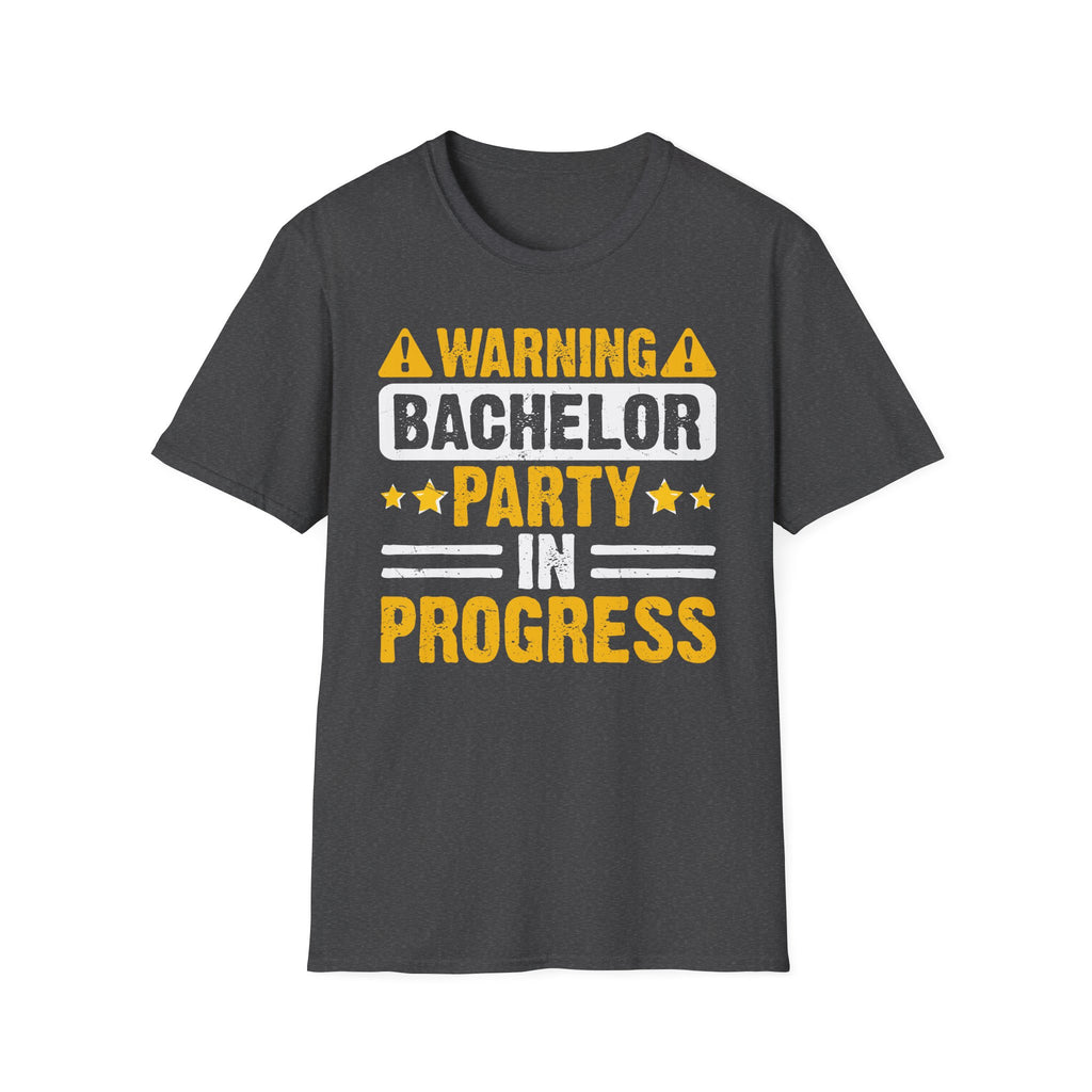 Party Progress T-Shirt — Warning Party Progress Graphic Tee