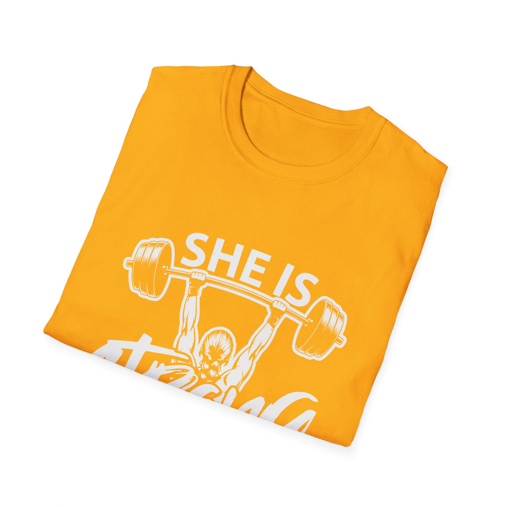 She Is Strong Inspirational T-Shirt — Empowerment Tee for Women