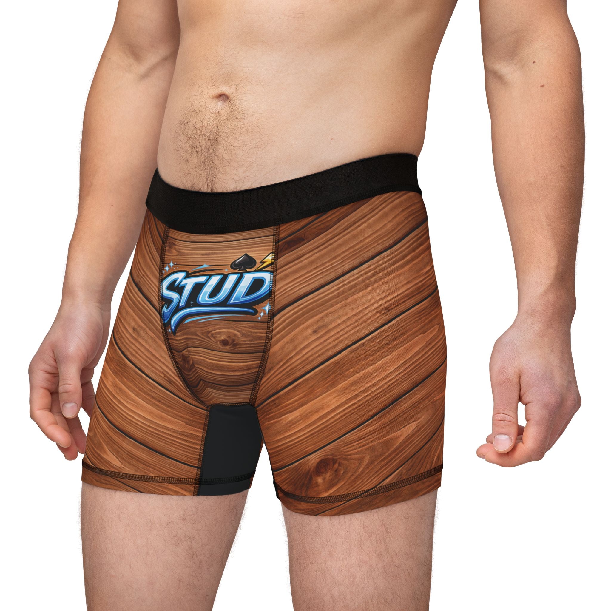 Stud Wood-Plank Men's Boxers