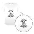 Little Lamb Flower Crown ladies tee made in usa