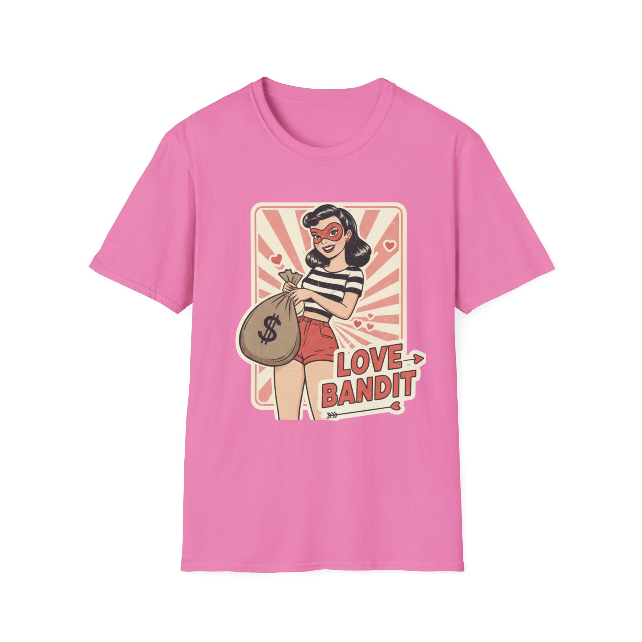 Love Bandit Retro Pinup T-Shirt — Vintage Graphic Tee