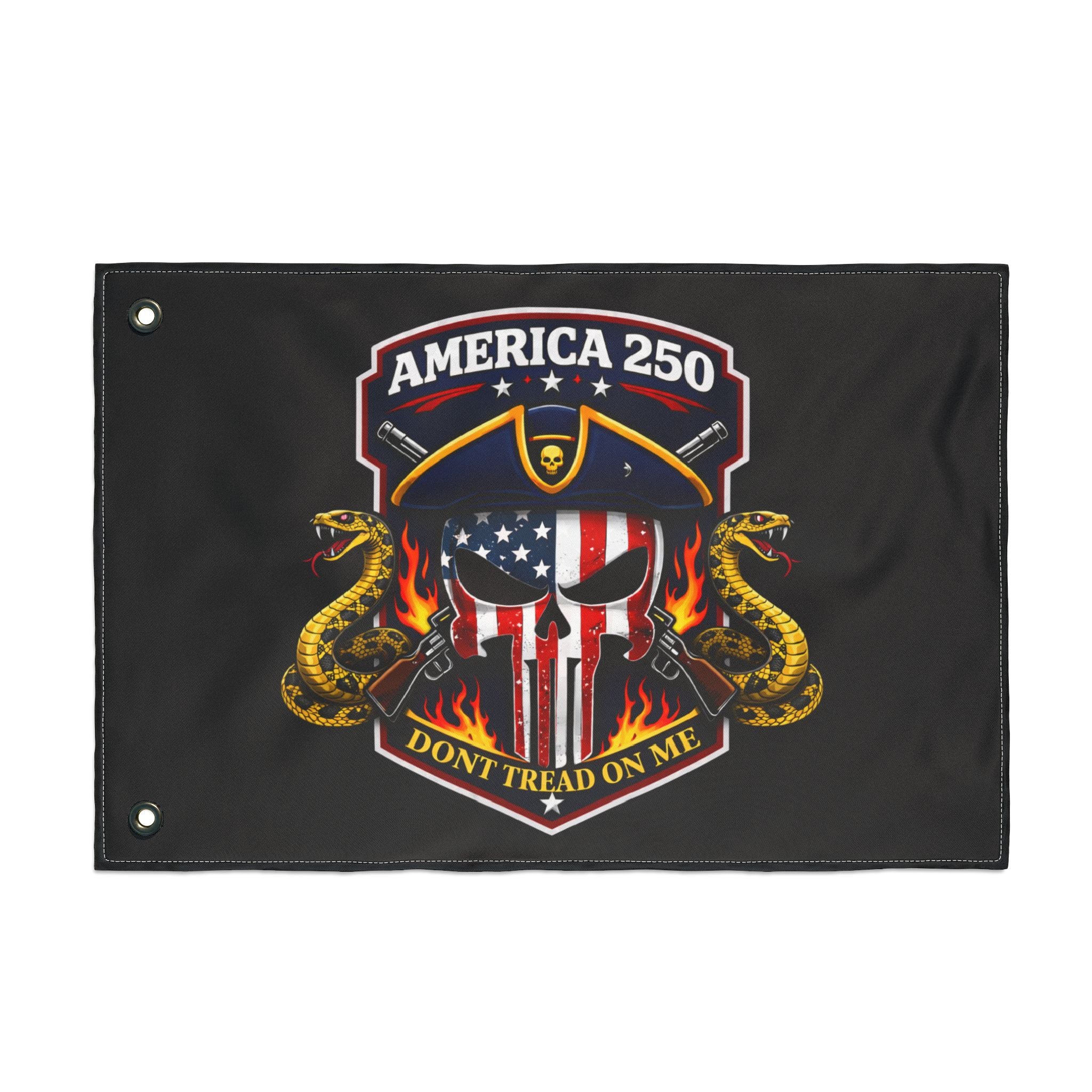 America 250 "Don't Tread On Me" Double-Sided Flag
