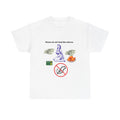 Funny Humor Unisex Tee - 'Please Do Not Feed the Whores'