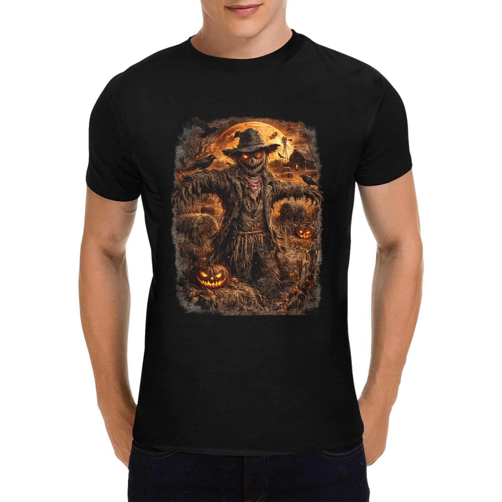The Haunted Field Scarecrow Tee