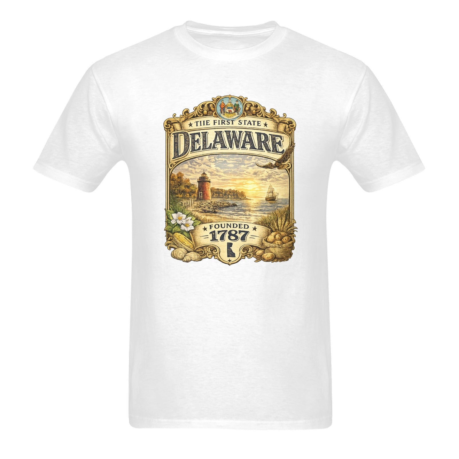 Men's Historical Delaware T-Shirt