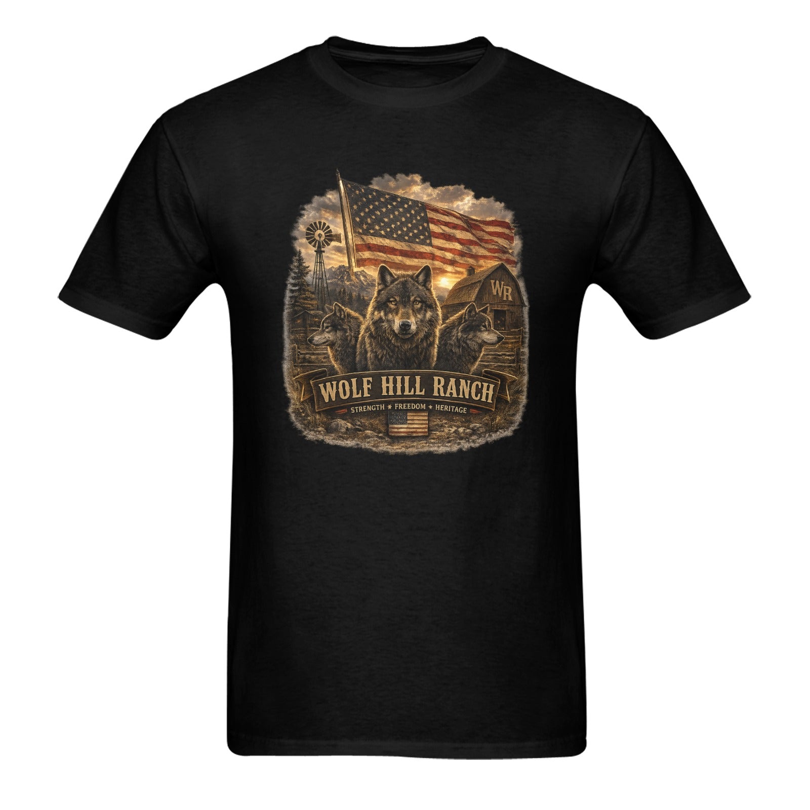 Wolf Hill Ranch Heritage Tee