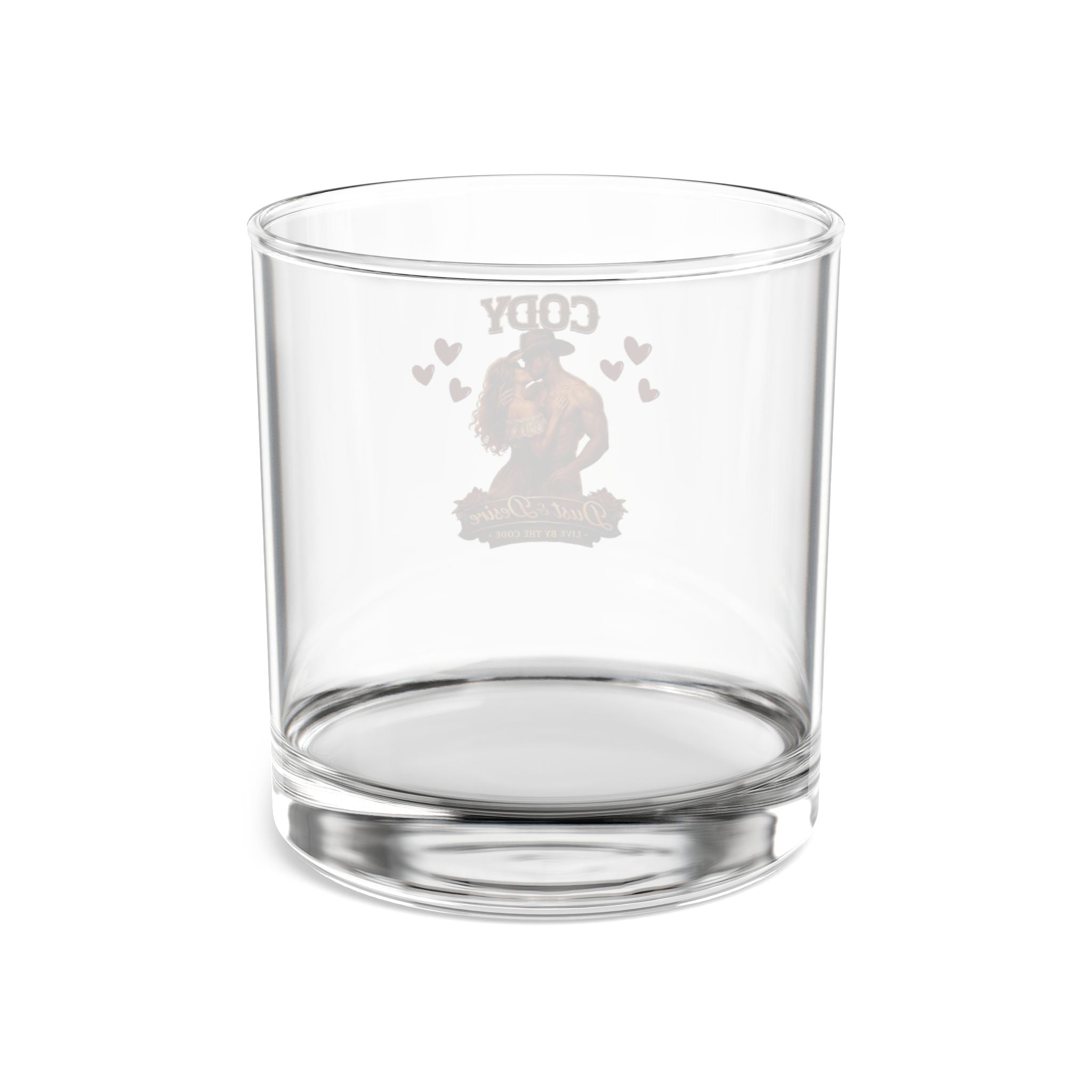 Personalized 10oz Rocks Glass — Cody Vintage  Design