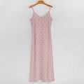 The Sundown Slip Dress Blush & Dot