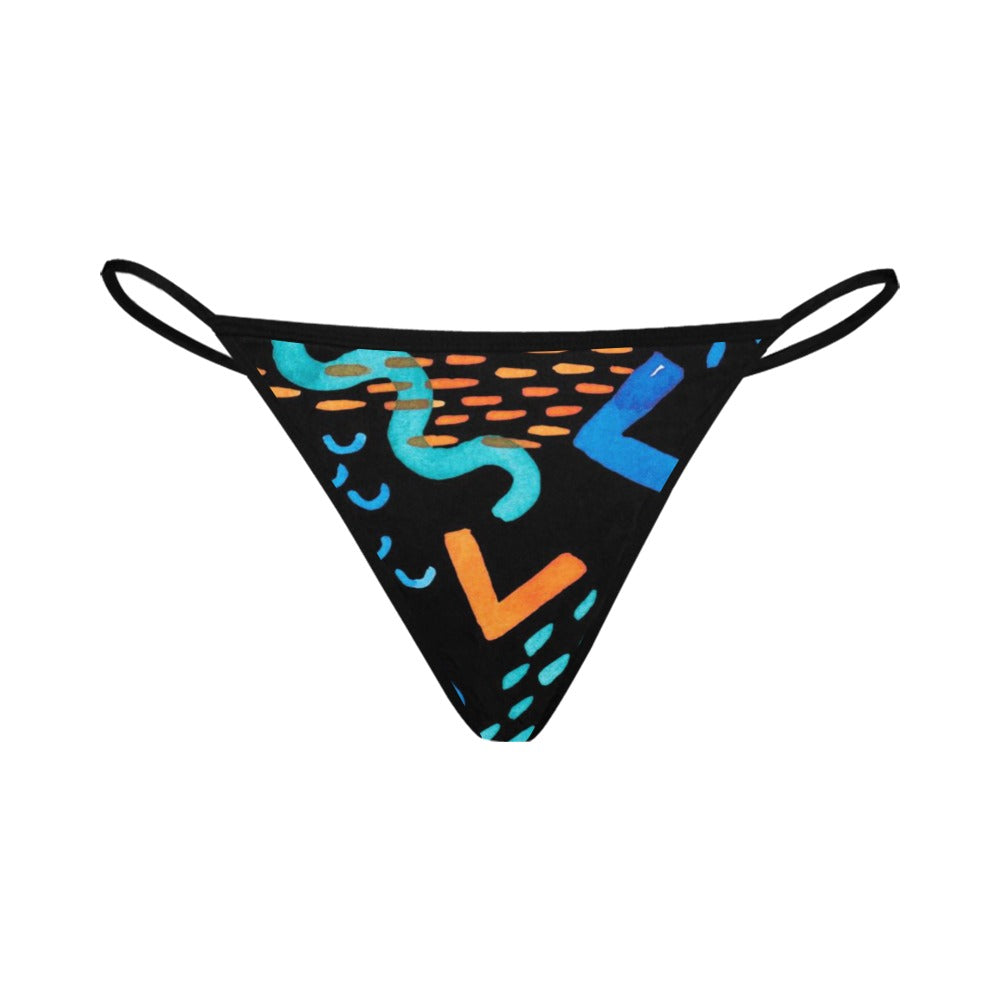 South Beach Flair Women's G-String Panties