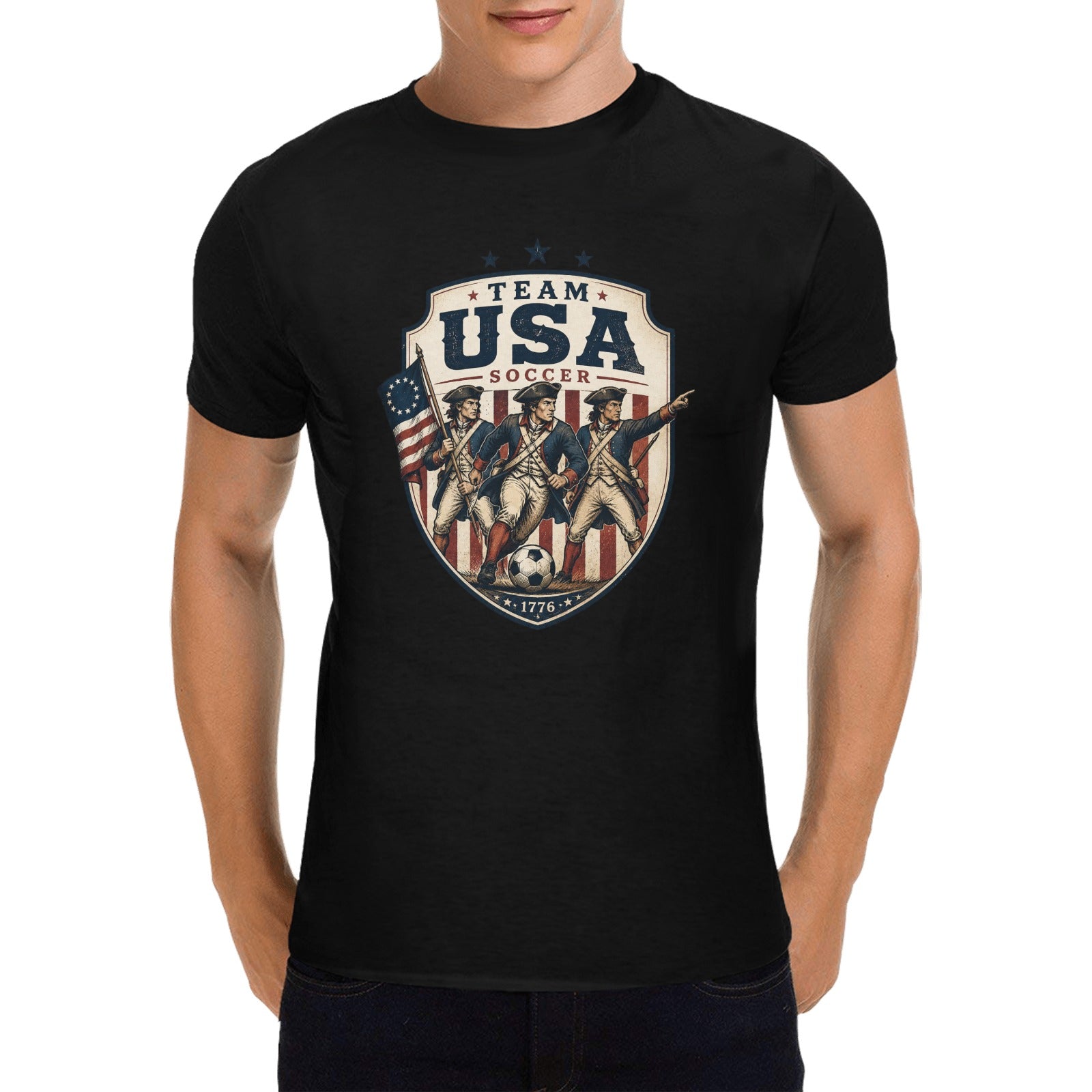Team USA Colonial Soccer T-Shirt