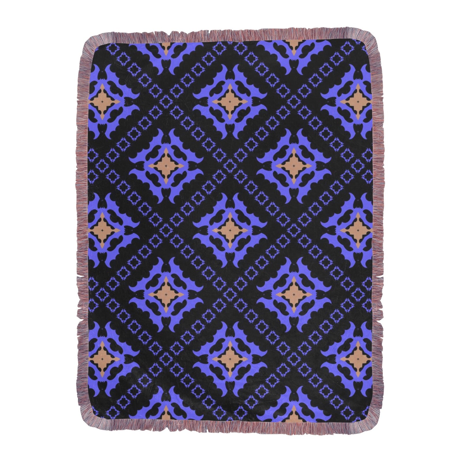 Wolf Hill Ranch – Midnight Medallion Woven Blanket