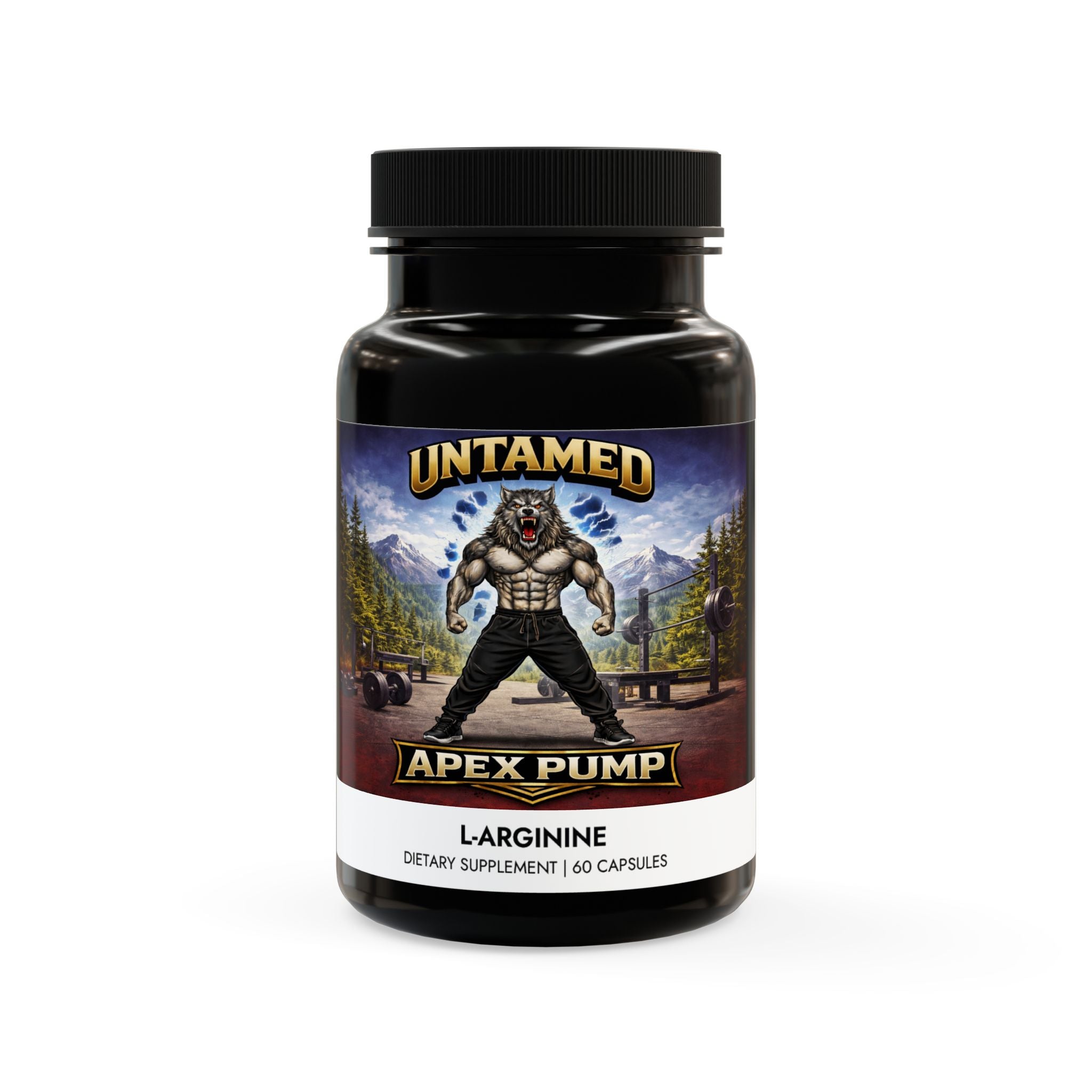 APEX PUMP L-ARGININE Supplement (60 Capsules)