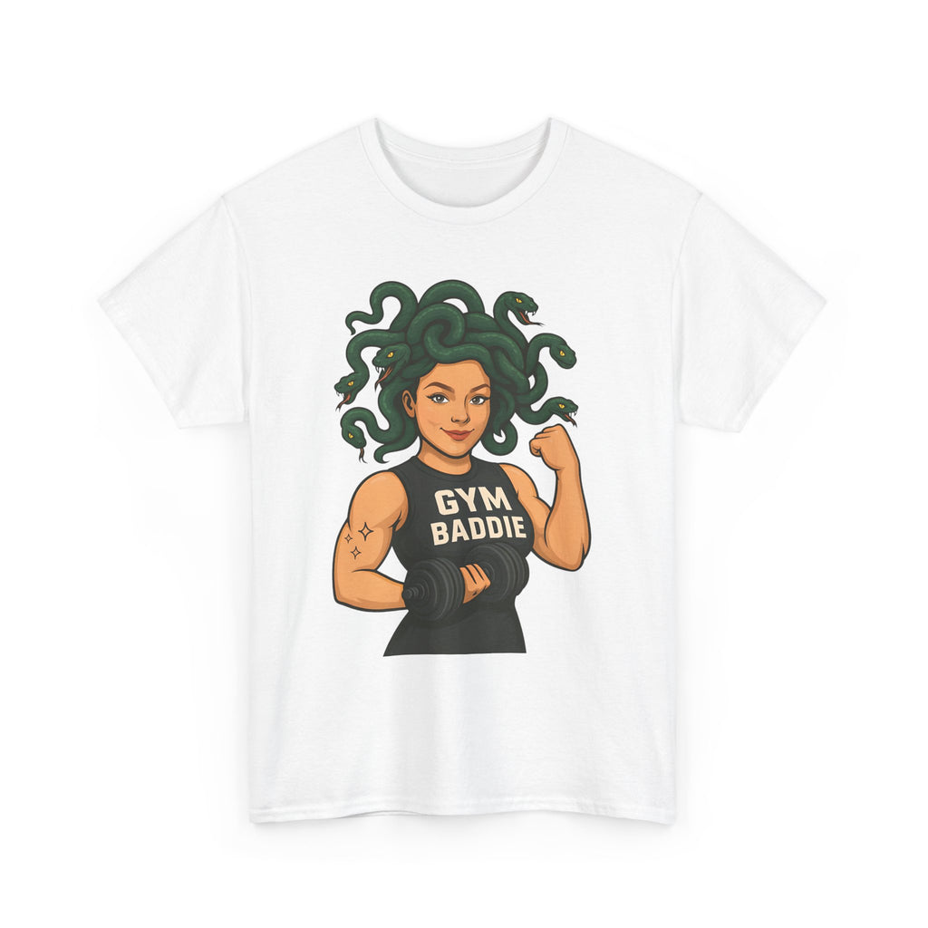 Gym Baddie T-Shirt — Women’s Medusa Fitness Tee