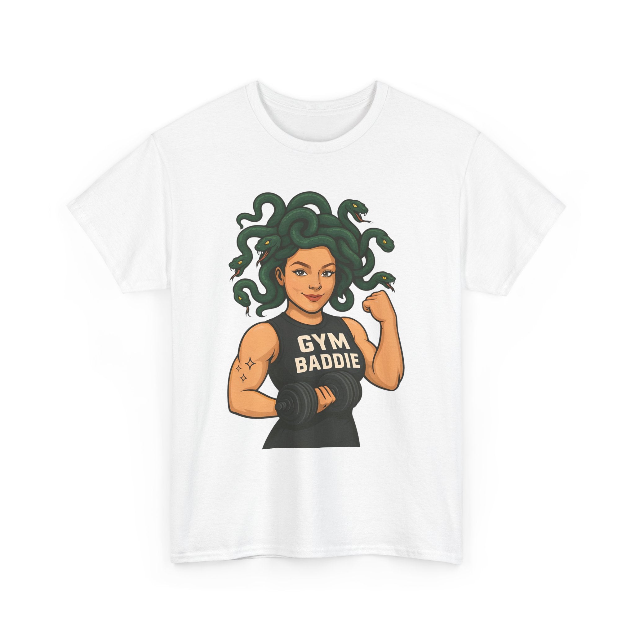 Gym Baddie T-Shirt — Women’s Medusa Fitness Tee