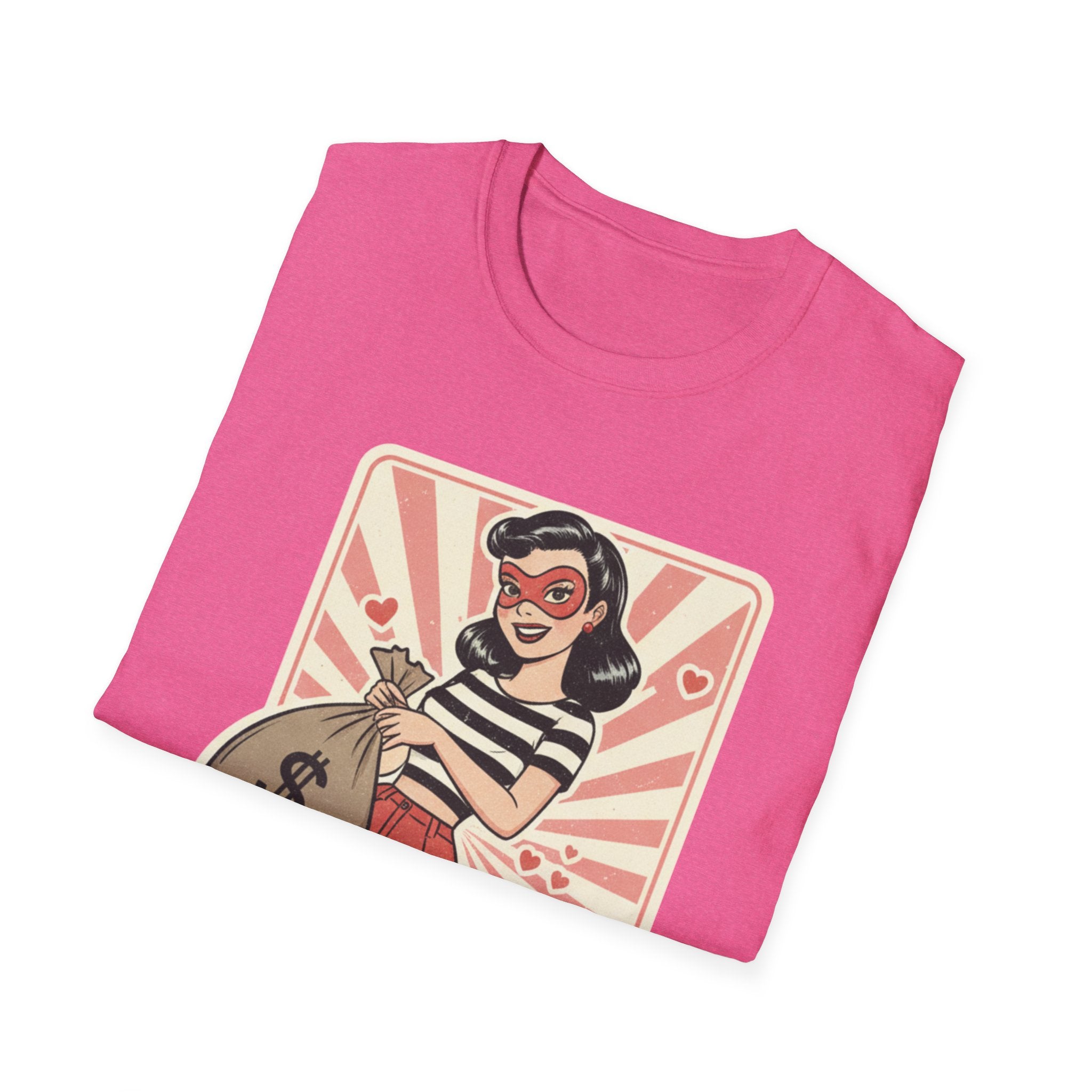 Love Bandit Retro Pinup T-Shirt — Vintage Graphic Tee