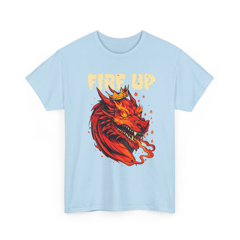 Fire Up Dragon T-Shirt — Fantasy Dragon Tee