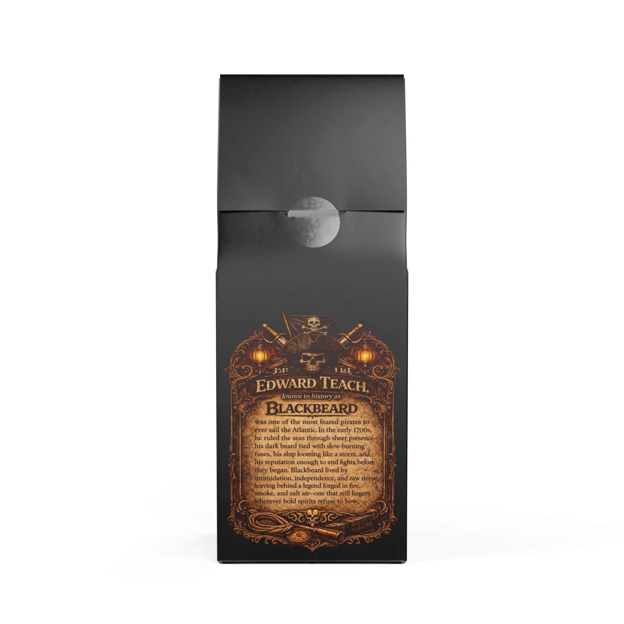 Wolf Hill Ranch Pirate Coffee-BlackBeard's Fire Blend (Medium-Dark Roast)