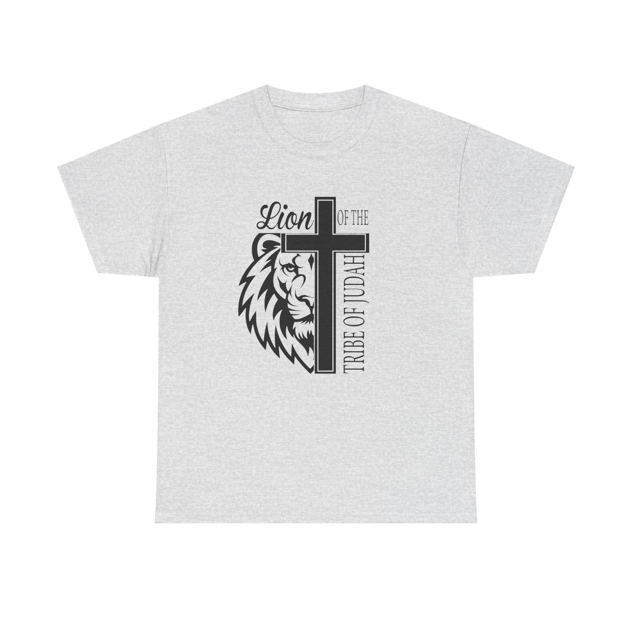 Lion of Judah Christian T-Shirt — Lion & Cross Faith Tee