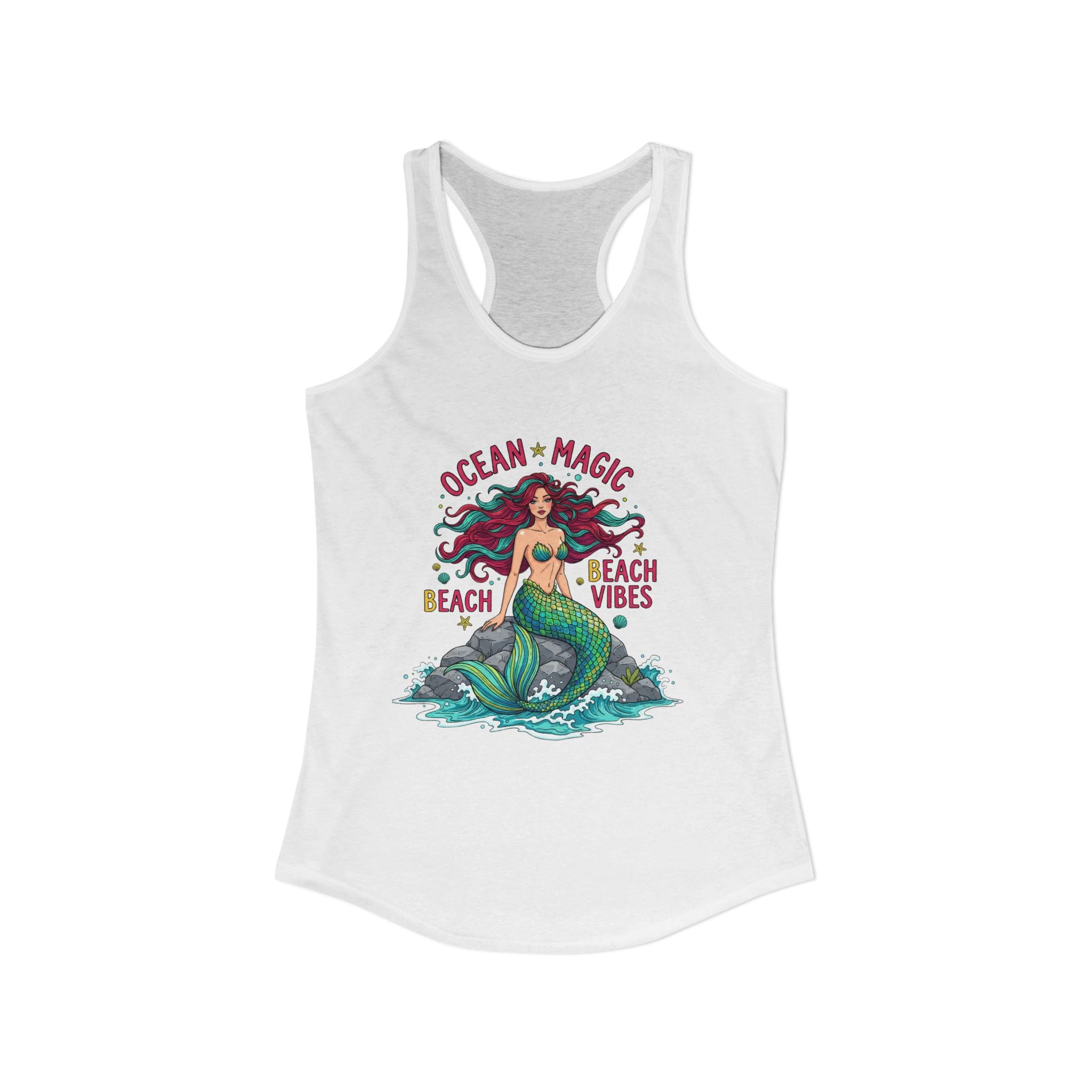 Ocean Magic Mermaid Women's Racerback Tank