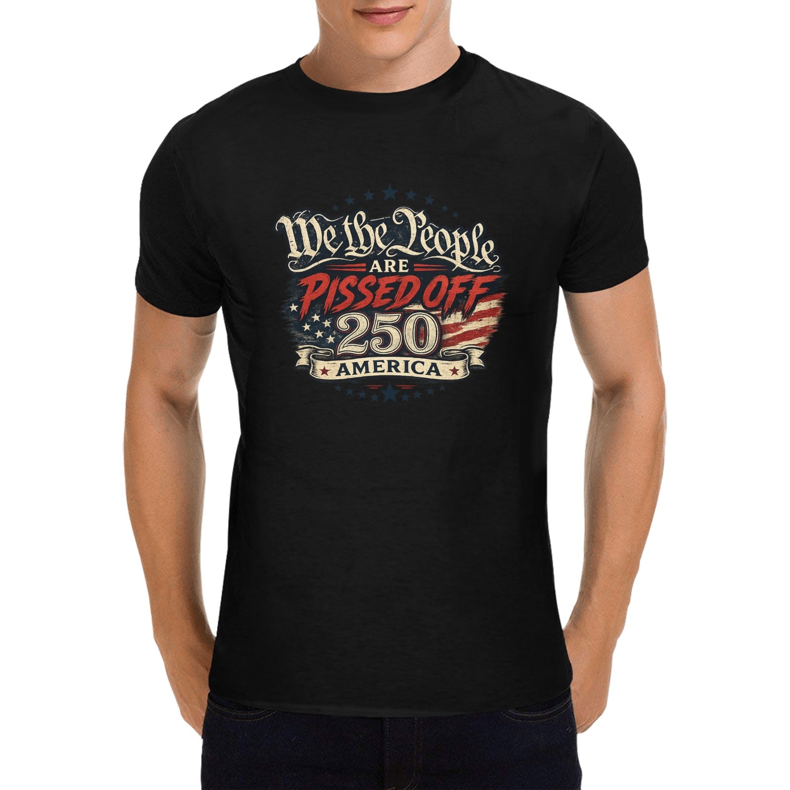 Men's We the People are Pissed T-Shirt