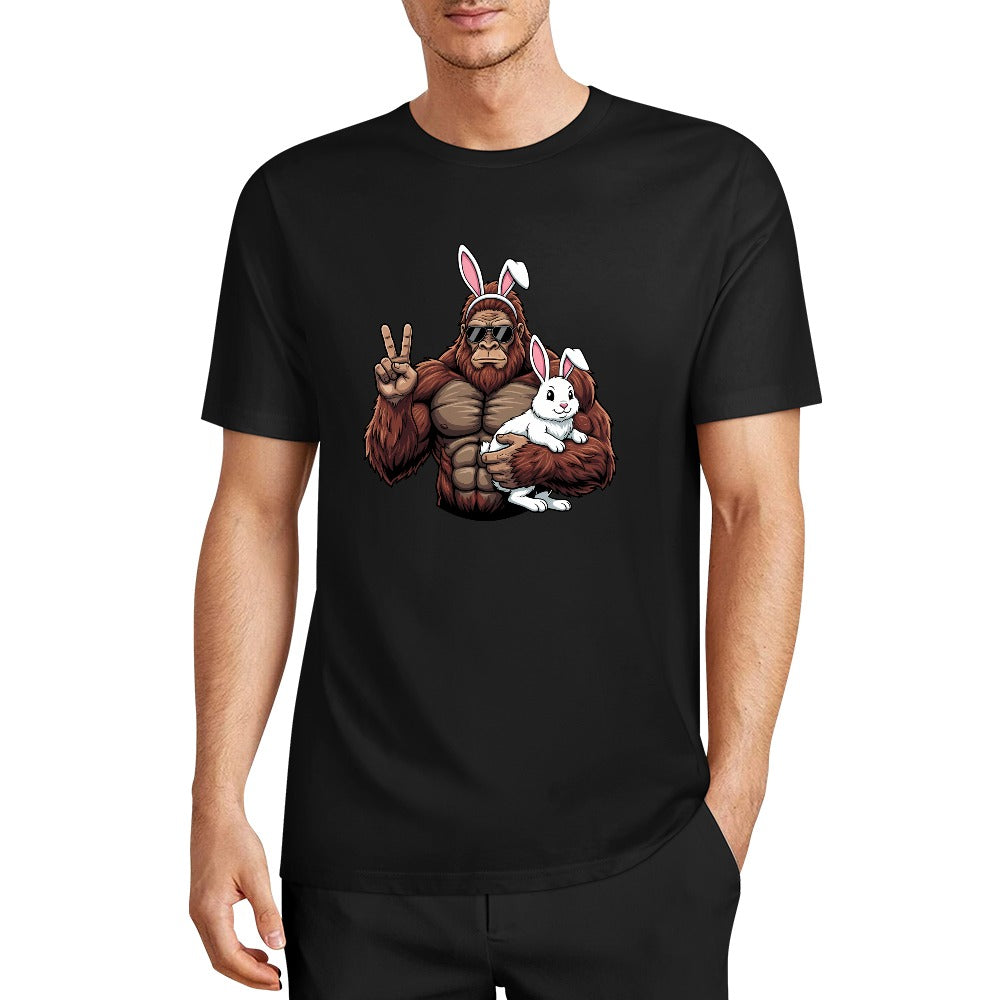 Bigfoot Meets The  Easter Bunny