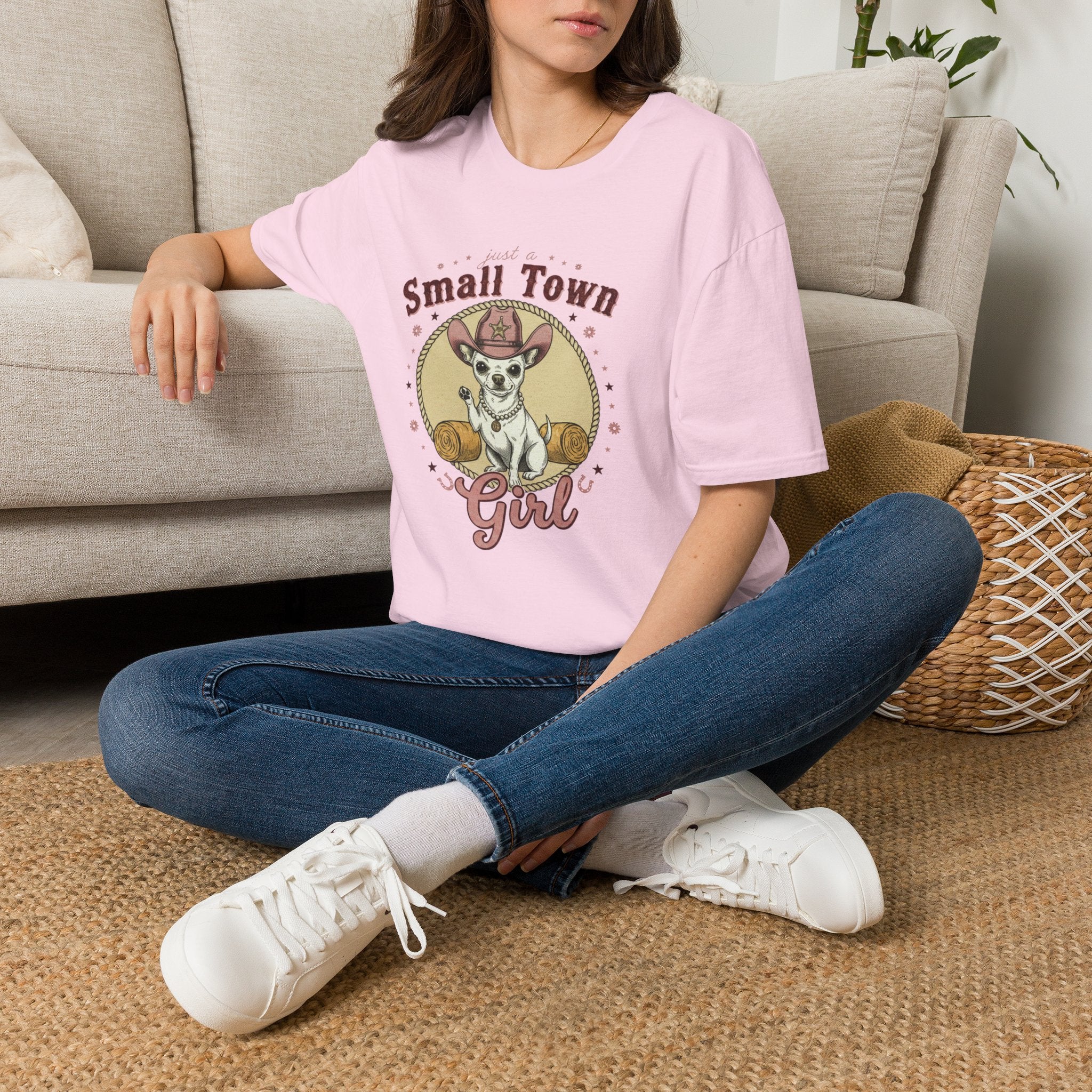 Just a Small Town Girl Graphic Tee Women's Coco