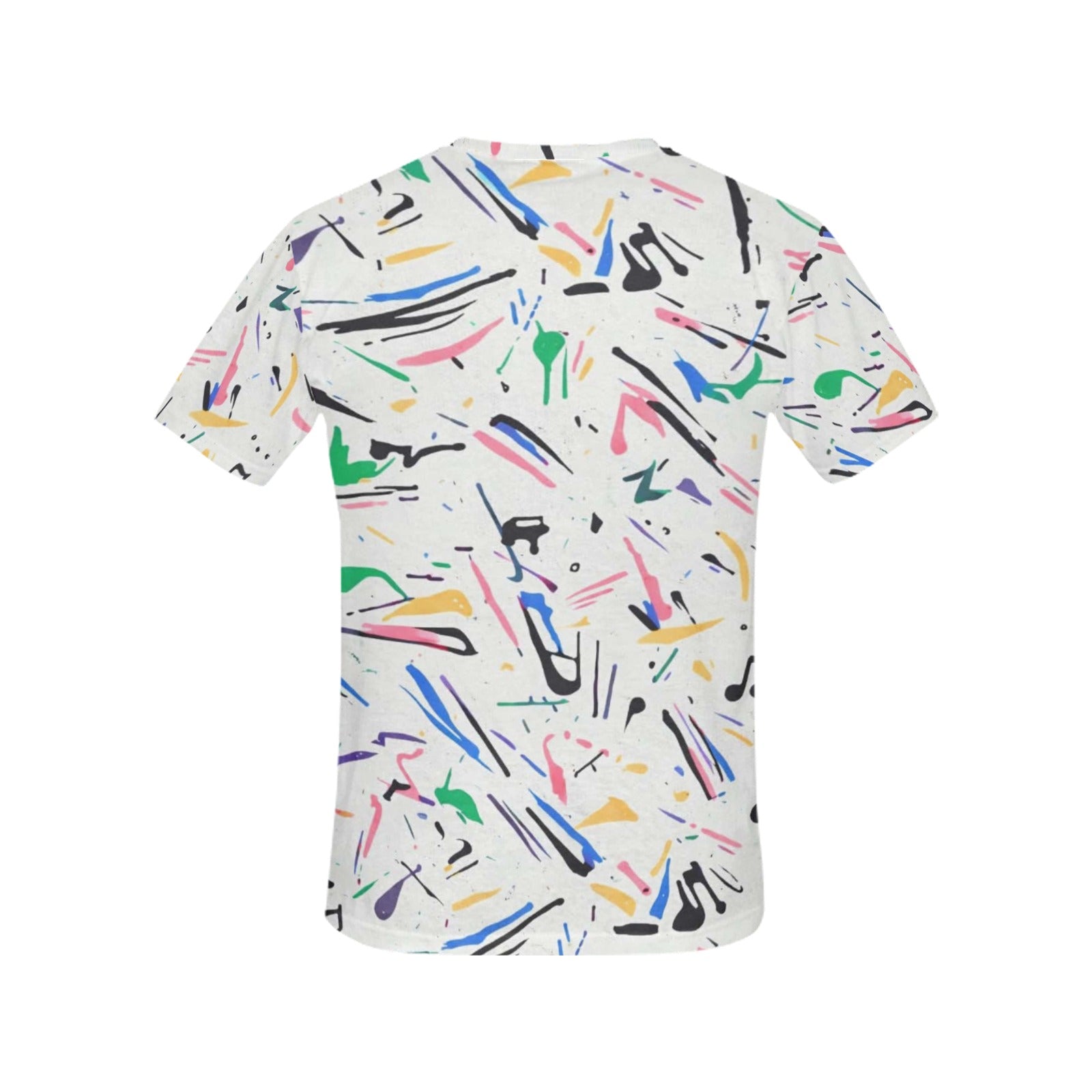 Wolf Hill Ranch Abstract Splash Ladies Tee