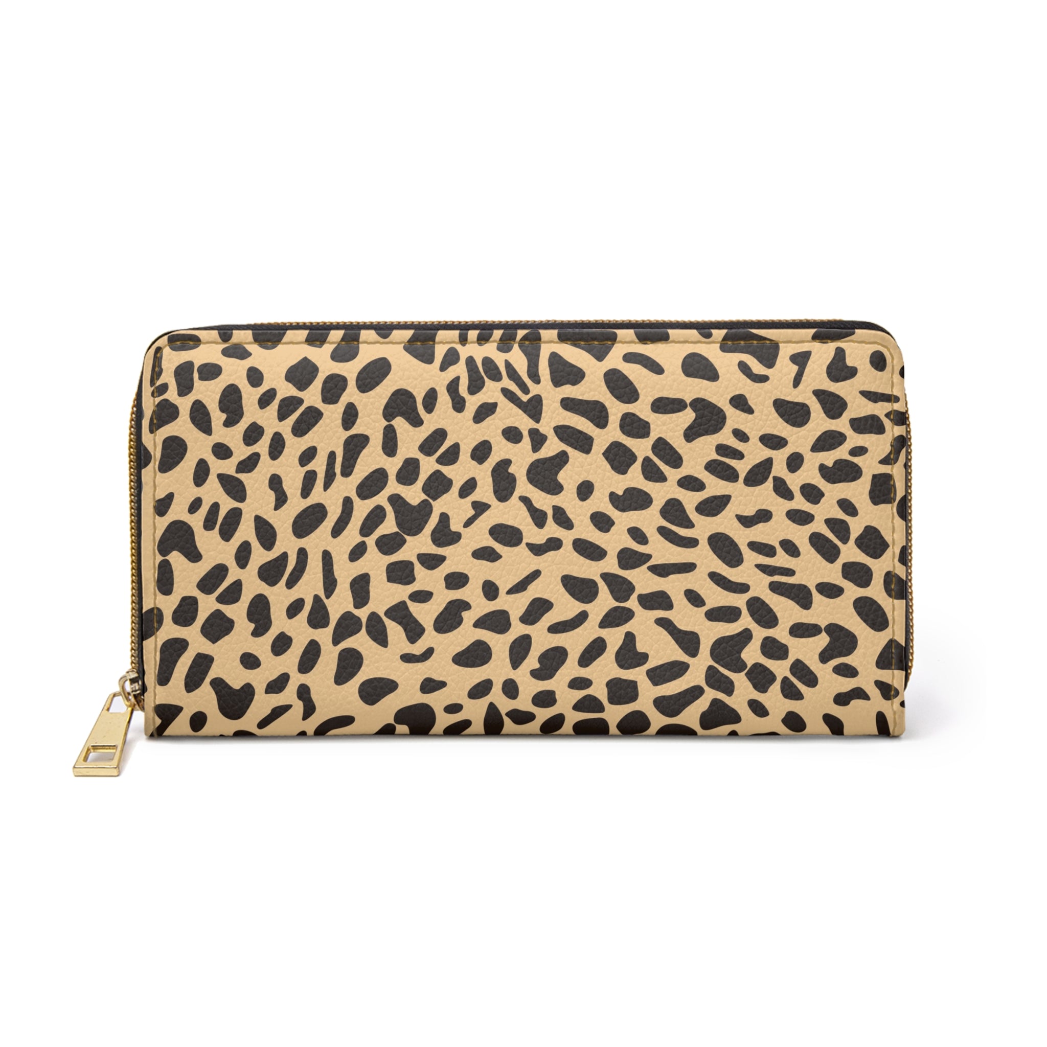 Chic Leopard Print Zipper Wallet, Stylish Clutch, Fashion Accessory, Gift for Her, Everyday Use, Trendy Wallet