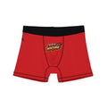 Sex Machine Red Boxer Briefs — Novelty Men’s Underwear
