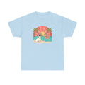 Chihuahua Shirt — Retro Sunset Palm Tree Dog Tee
