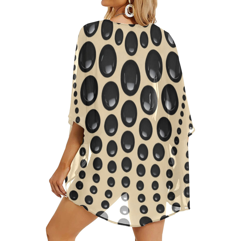 The Seductress Collection  Kimono Chiffon Cover Up