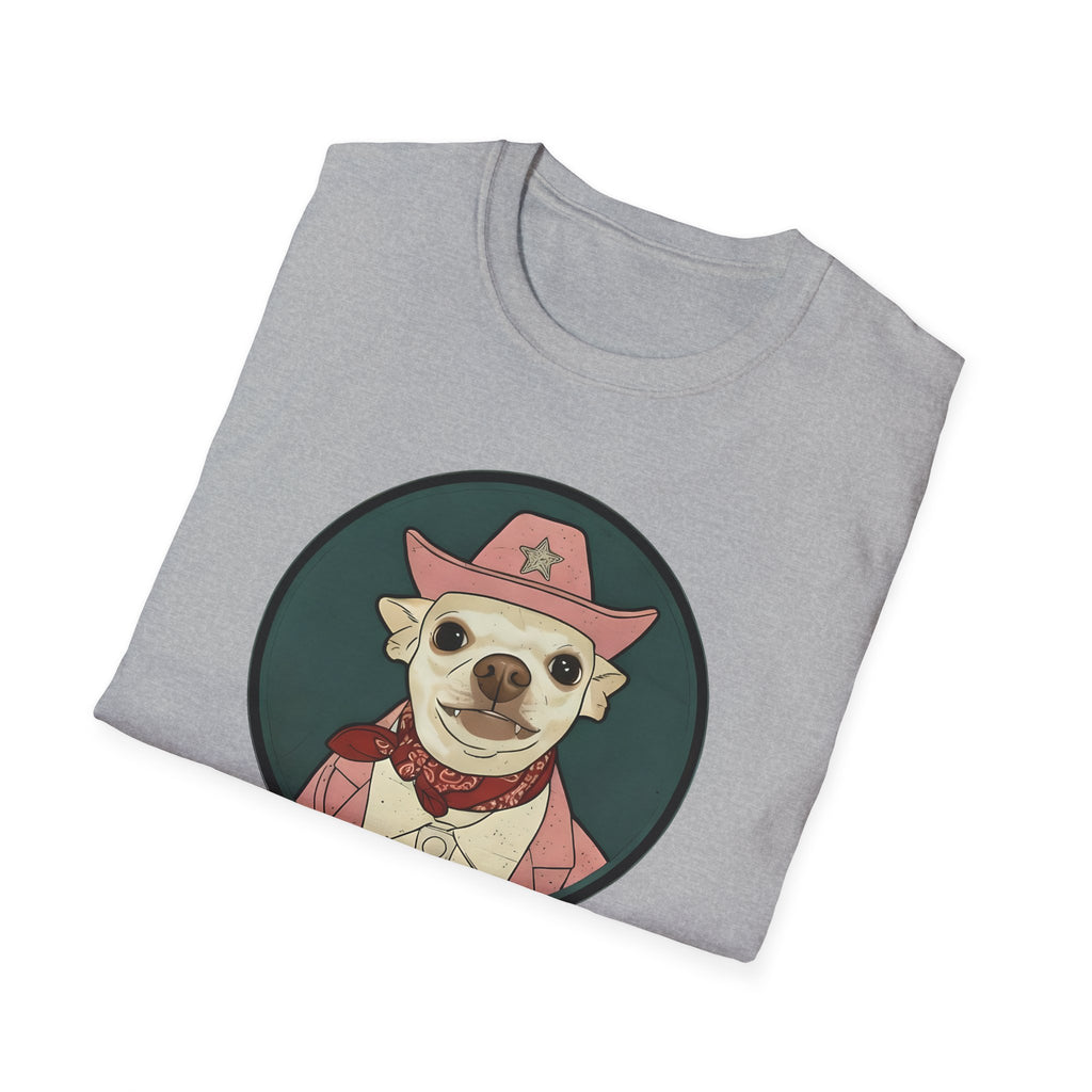 Cowgirls Rule Chihuahua Cowgirl T-Shirt   Coco       Trendy TShirt