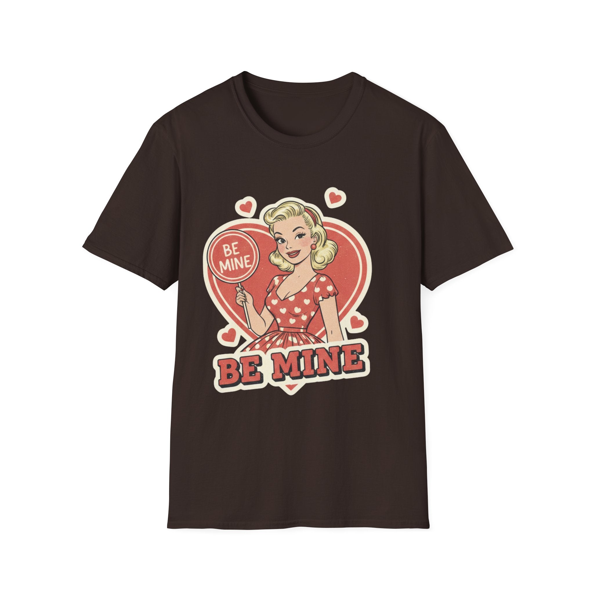 Valentine Retro 'Be Mine' T-Shirt   Trendy Tshirts  Etsy
