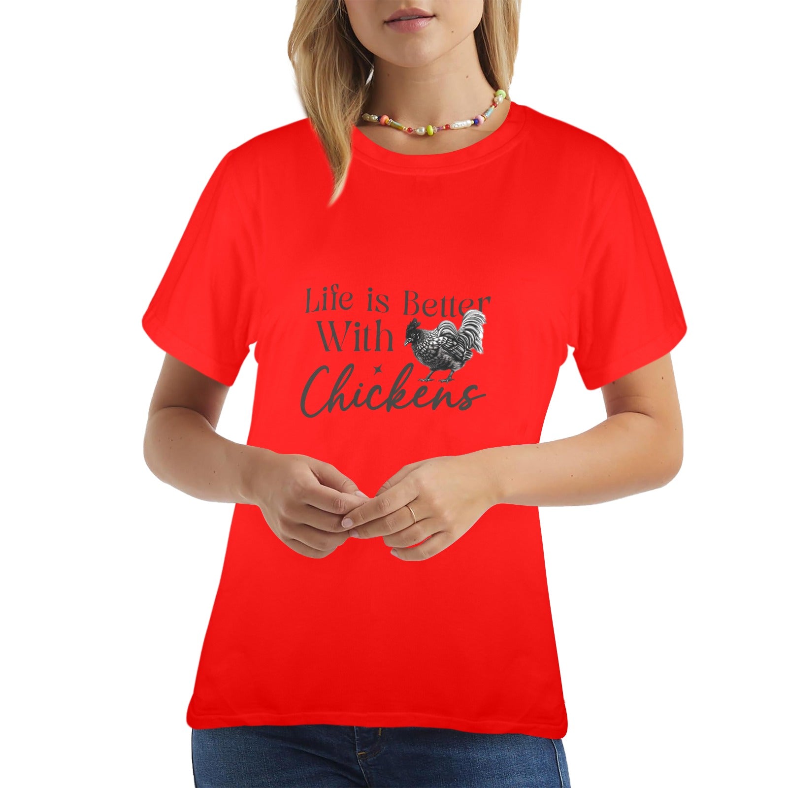Life is Better With Chickens Graphic Tee