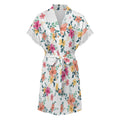 Women's Lace-Trimmed Kimono Robe Collection