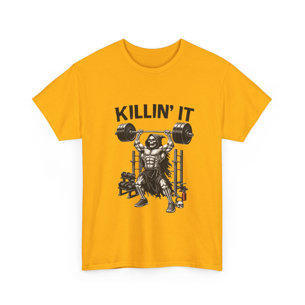 Killin' It Weightlifting Tee — Gym Motivational Fitness T-Shirt