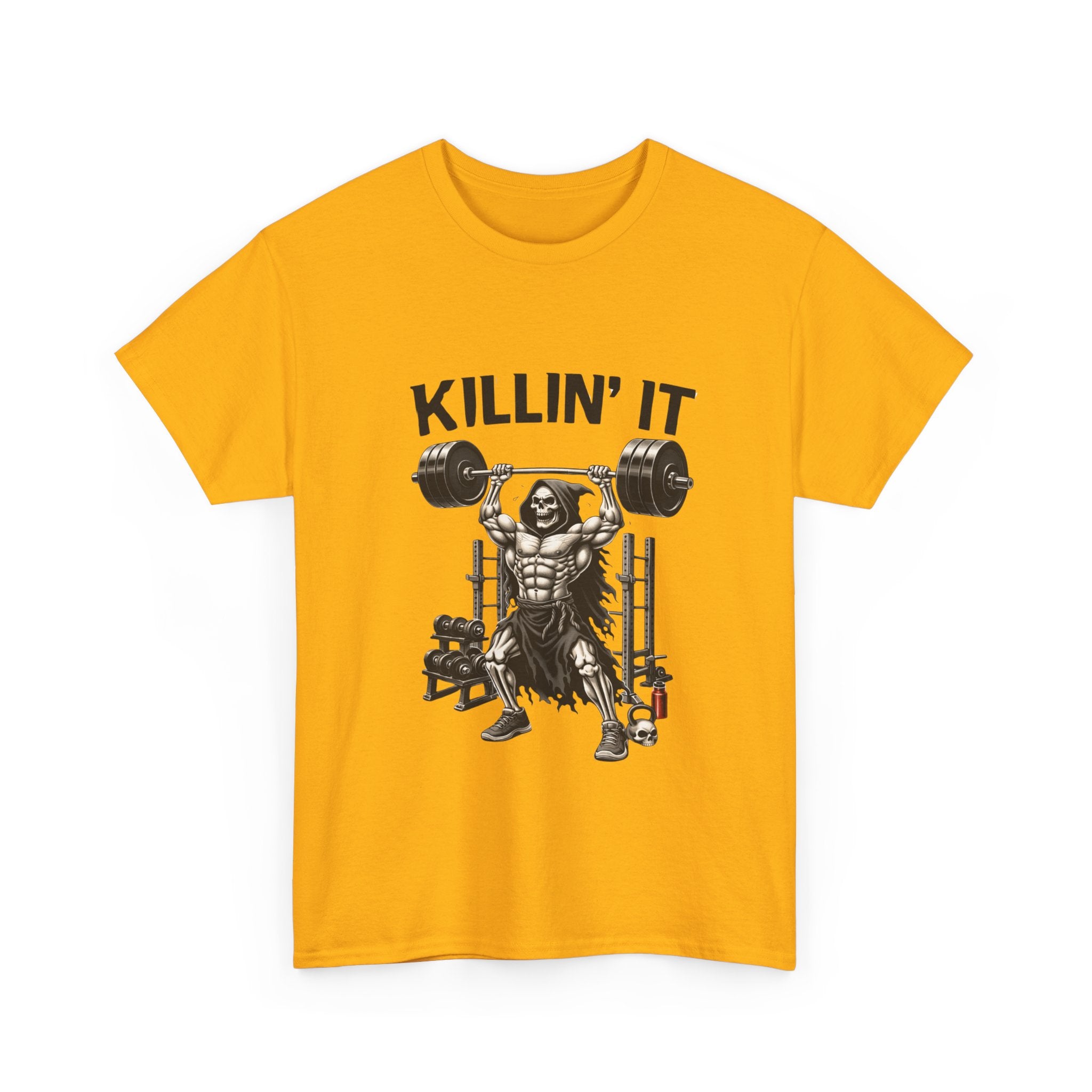 Killin' It Weightlifting Tee — Gym Motivational Fitness T-Shirt