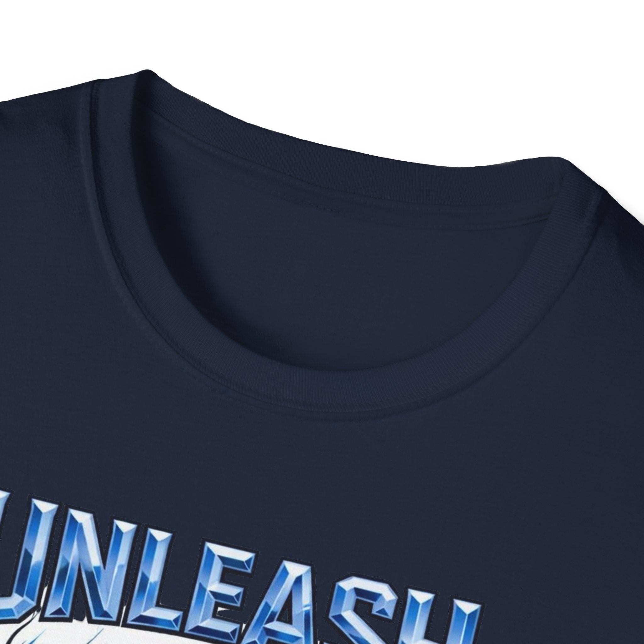 Unleash The Beast Werewolf T-Shirt — Blue Graphic Tee