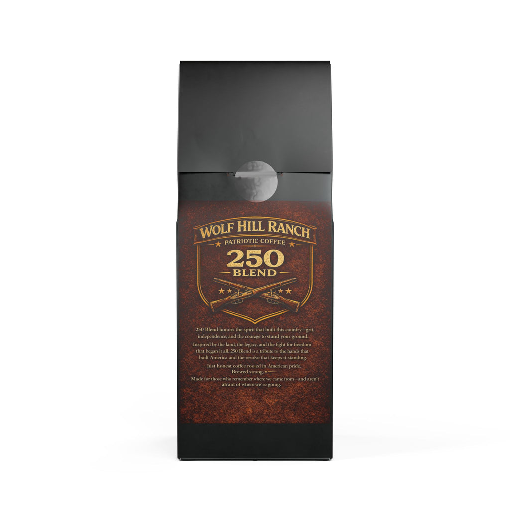 Wolf Hill Ranch Coffee-America 250 Blend Coffee (Light-Medium Roast)