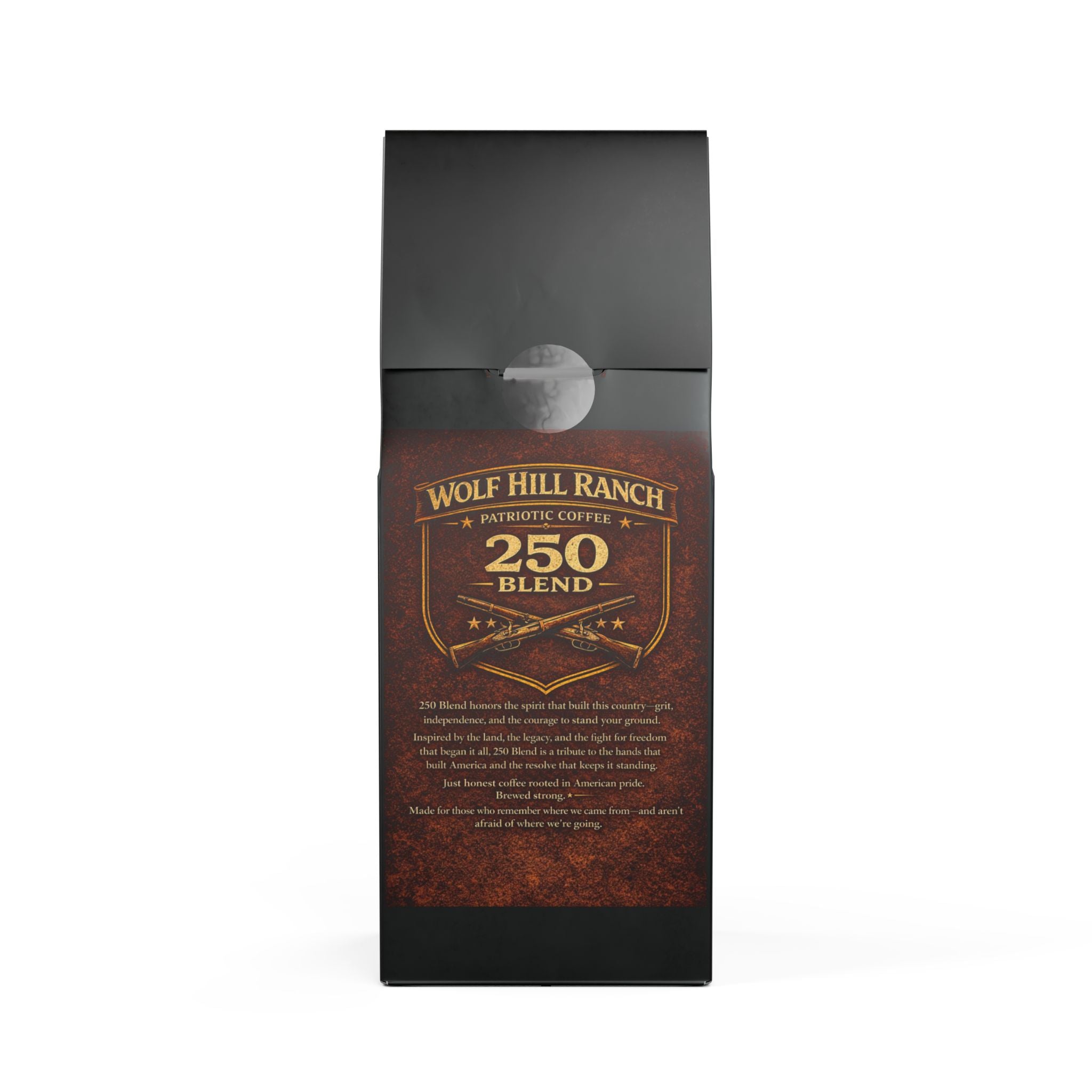 Wolf Hill Ranch Coffee-America 250 Blend Coffee (Light-Medium Roast)