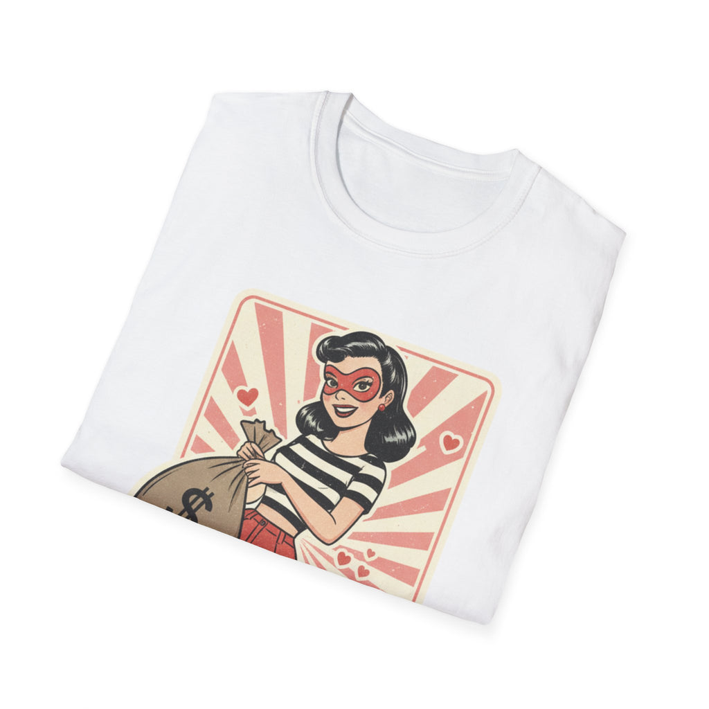 Love Bandit Retro Pinup T-Shirt — Vintage Graphic Tee