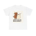 Funny Bullsheet Graphic Tee | Gift for Farmers, Humorous Shirt, Casual Wear, Birthday Present, Quirky Apparel