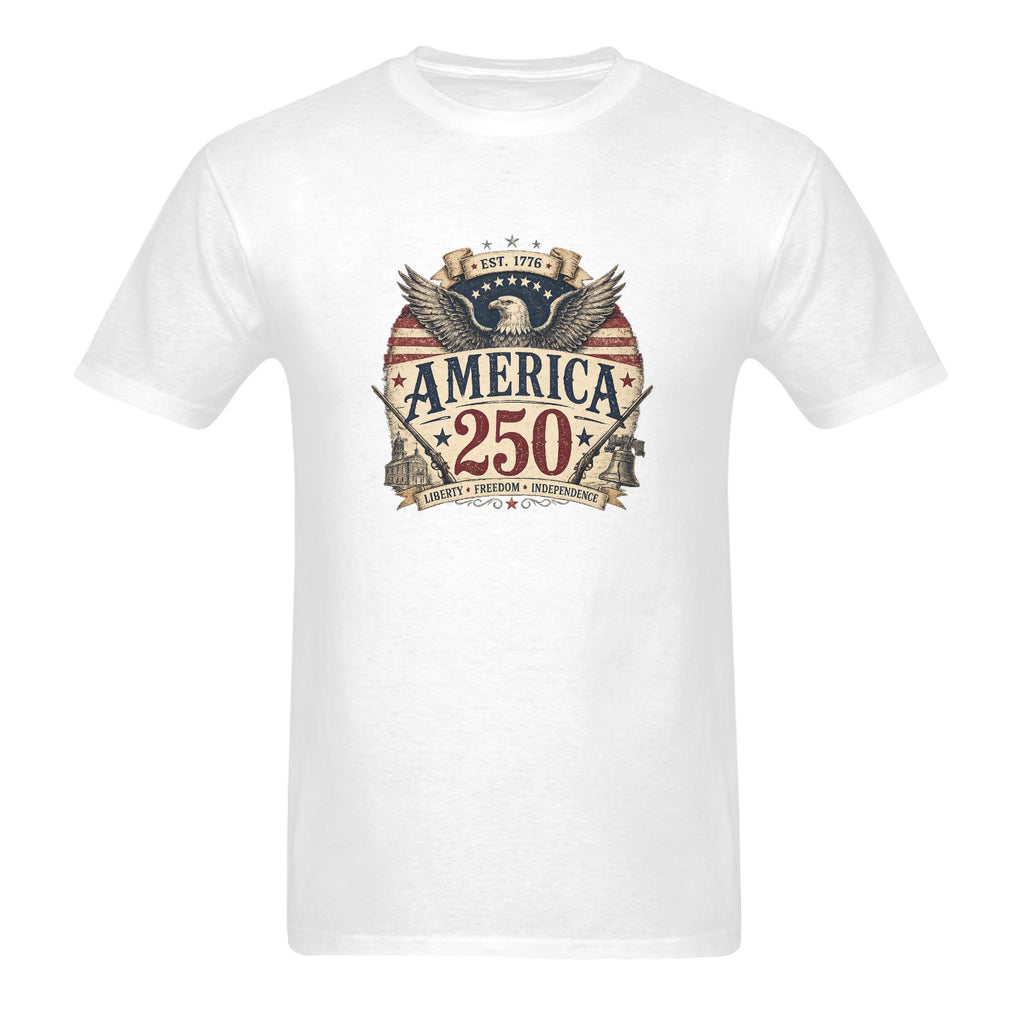 America 250 Tee White