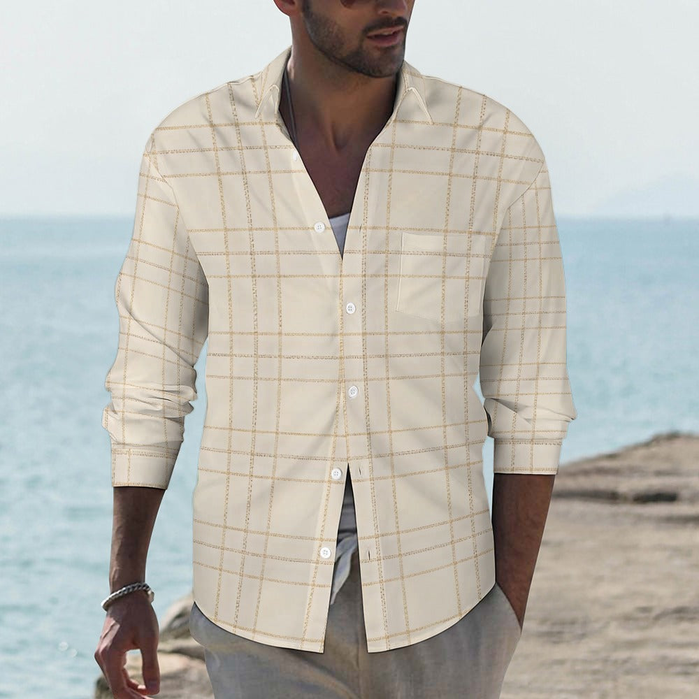 The Reynolds  Sunrise Ranch Plaid Long Sleeve