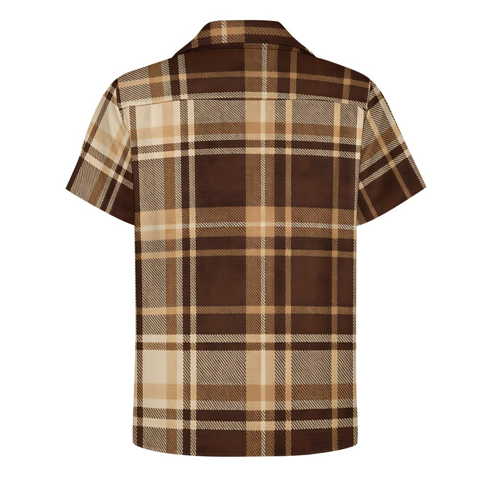 The Reynolds — Vintage Brown Plaid Button-Down