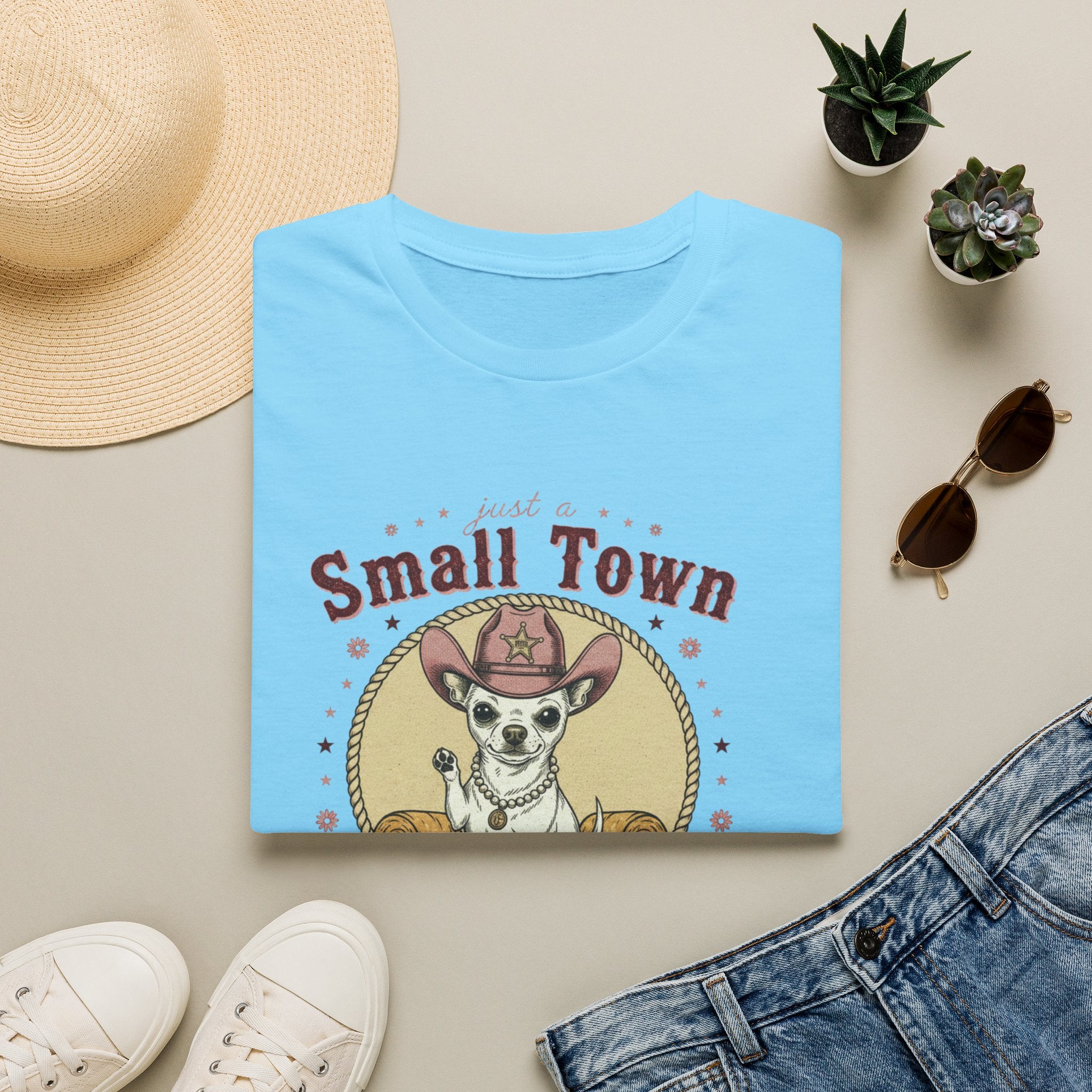 Just a Small Town Girl Graphic Tee Women's Coco