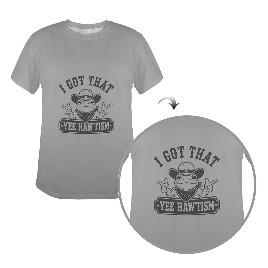 Ranch Ready Yee Haw'tism Tee ladies